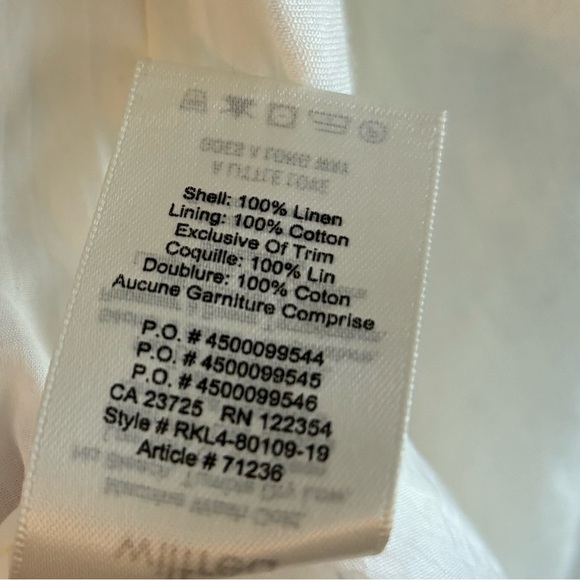 Aritzia Wilfred “Legere La boheme” linen wrap dress from Aritzia - brand new. - Picture 13 of 14